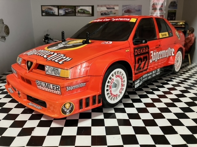 タミヤ 1/10 電動RC FF-02 メカ付・プロポ・アルファロメオボディ付