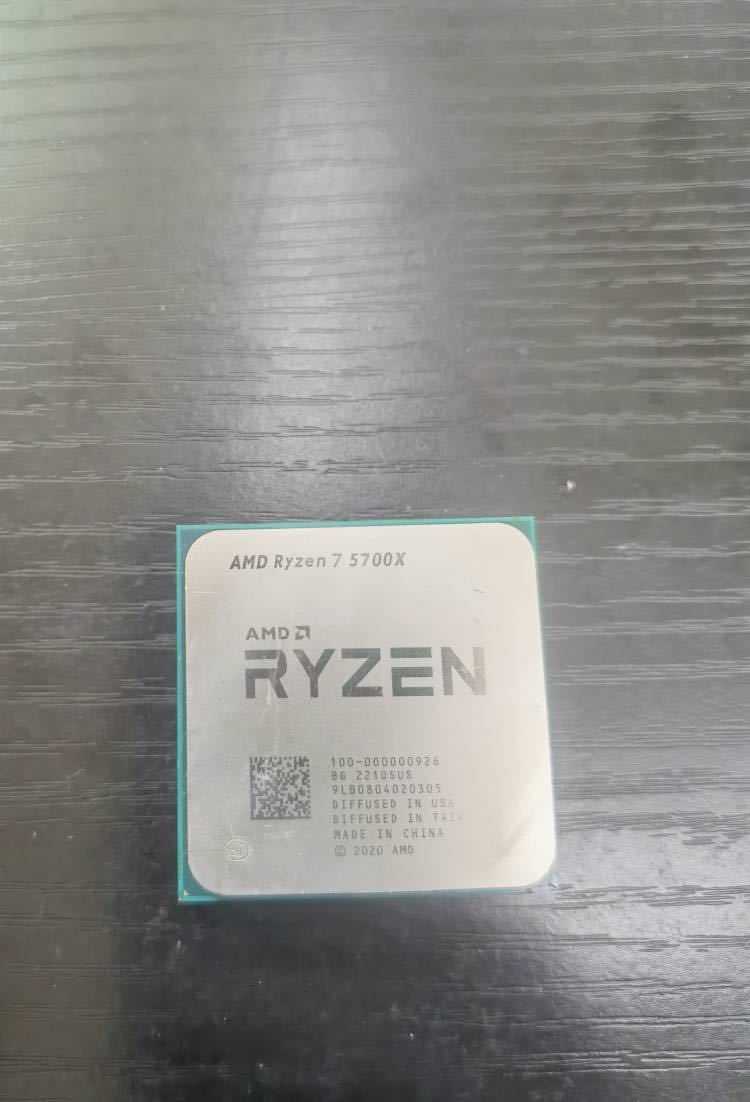 AMD Ryzen 7 5700X LGAソケット CPU インテル 分解品1の入札履歴  