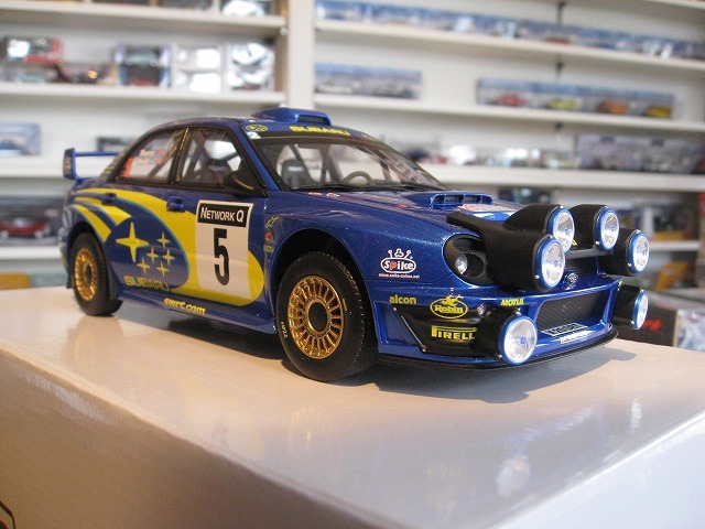 1/18 オートアート スバル インプレッサ WRC ラリーカー ストリート