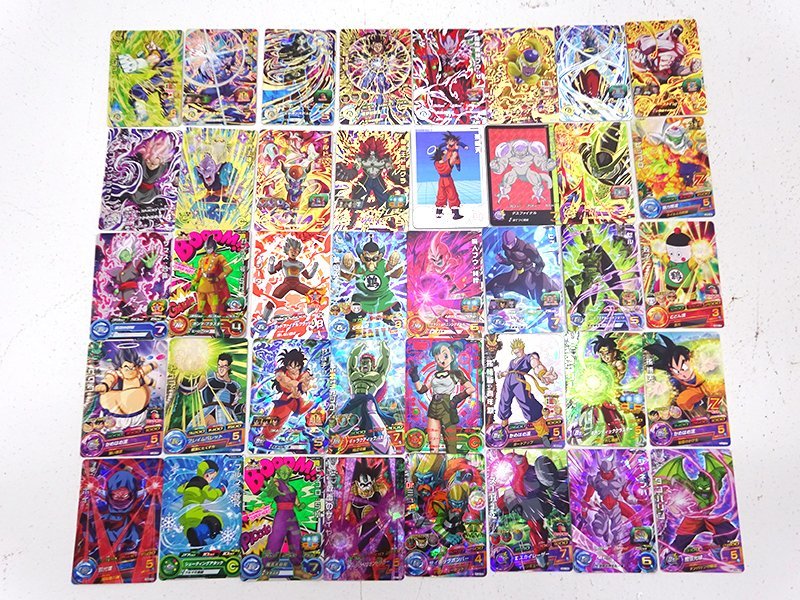 ★中古★ドラゴンボールヒーローズ 傷みカード UR/CP/P他 計40枚 まとめ売りセット (DBH/ベジット/孫悟飯/ロベル他)★【CA056】
