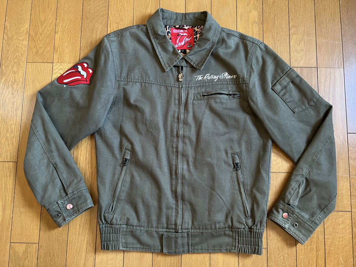 良品 ローリングストーンズ ジャケット ブルゾン ライダースジャケット