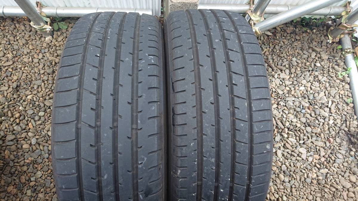 225/55R19 トーヨー プロクセス R46 中古品2本セット(M) 225⁄55R19 99V