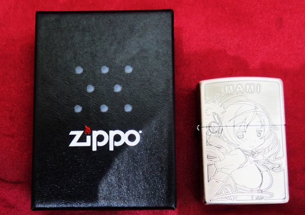 ★ライター★ジッポ zippo まどマギ 巴マミ 魔法少女まどか☆マギカ 箱付 中古品