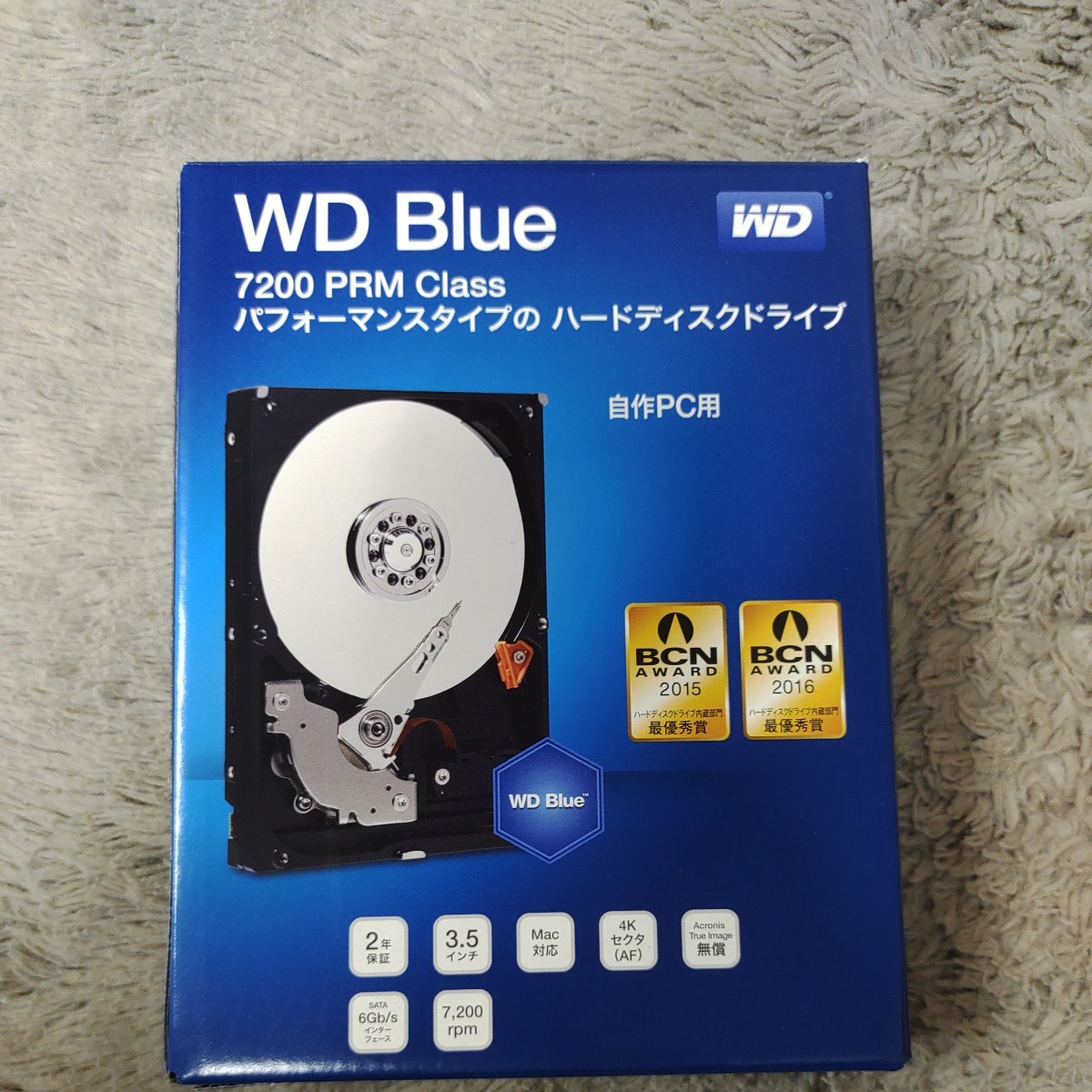 A091021 新品 未使用 大容量 2TB HDD Western Digital製HDD WD20EZBX 