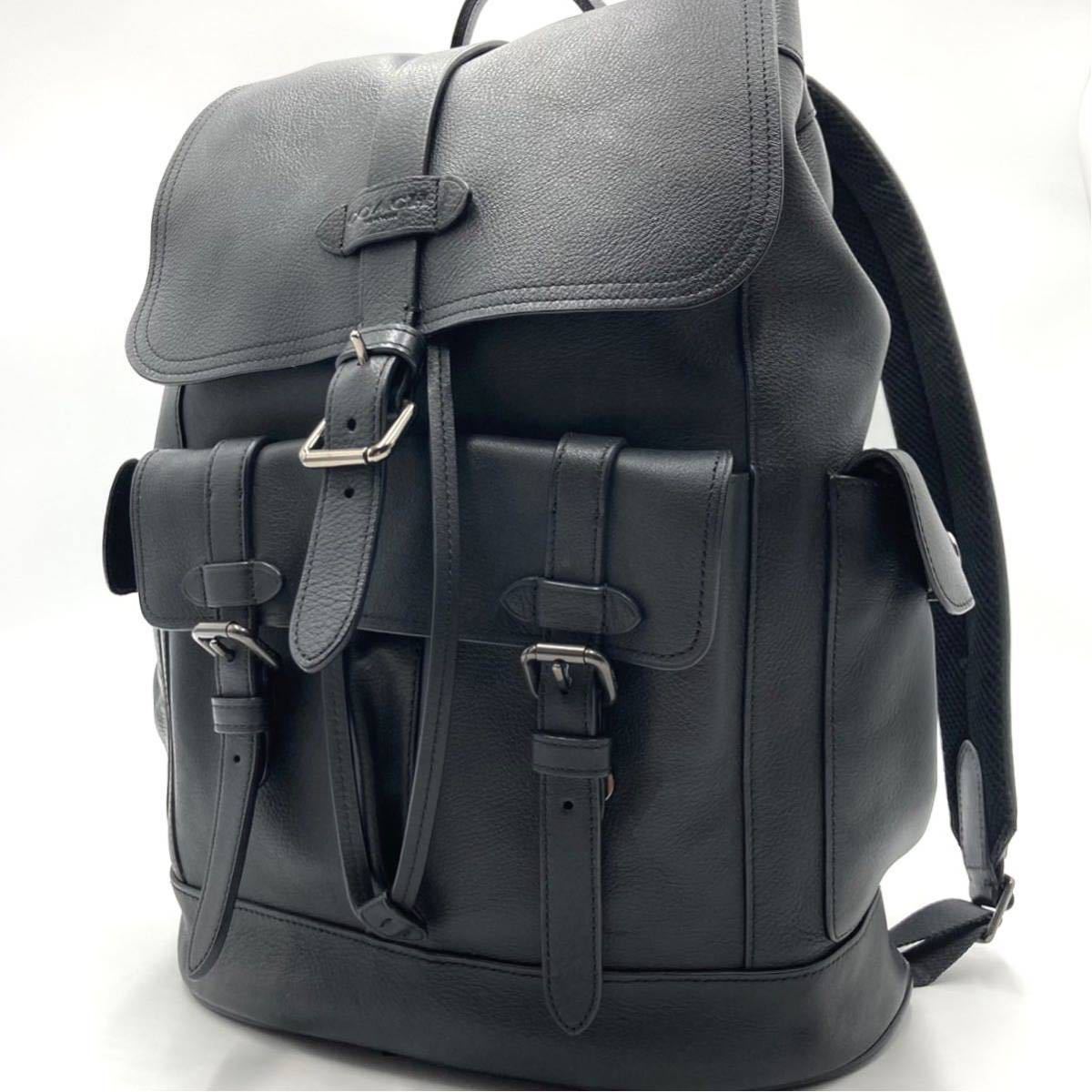 1円〜【未使用級】COACH コーチ ハドソン リュック バックパック  