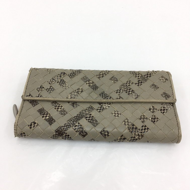 BOTTEGA VENETA ボッテガヴェネタ　イントレ　財布　B01800249N　箱あり【BIAH0081】