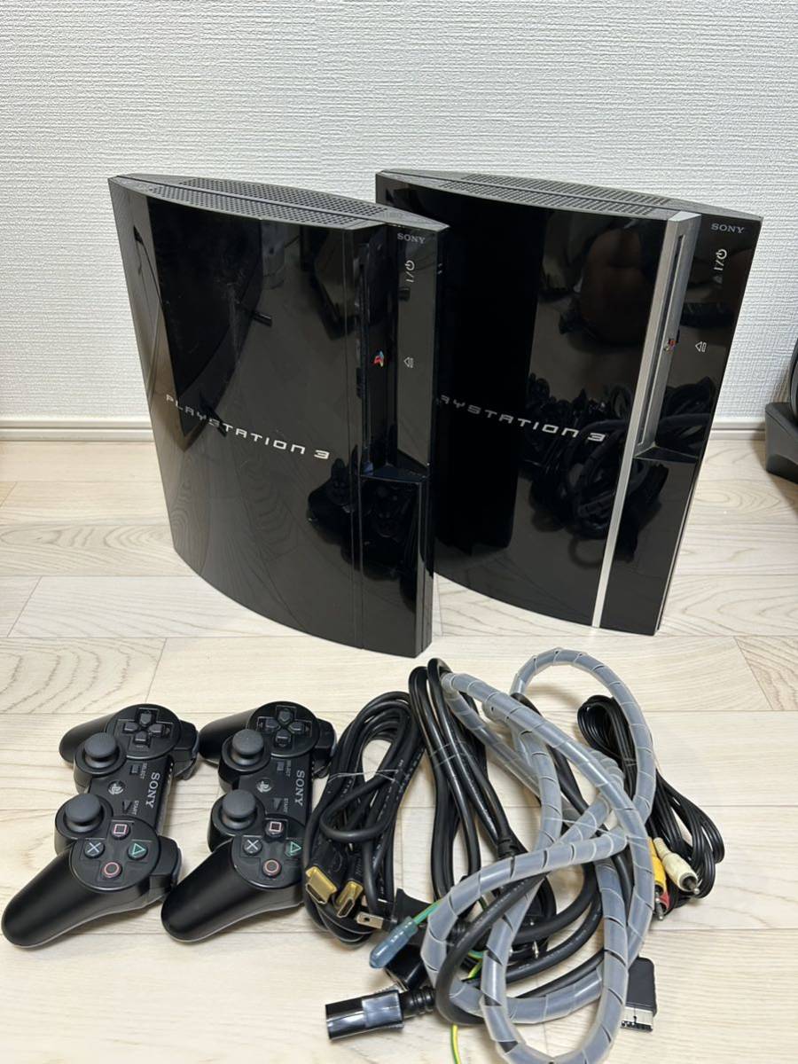 SONY PlayStation3 CECHH00/CECH800 2台まとめて PS3本体 