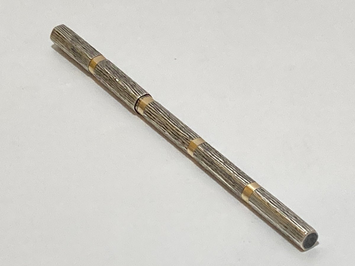 1t090411】dunhill ダンヒル ボールペン 925 刻印あり シルバー 13.4g