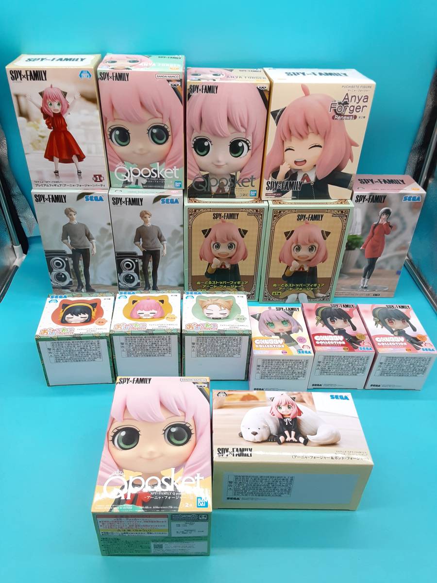 SPY×FAMILY フィギュア まとめ売り 42点セット ta0910/13/29 未開封 同梱不可 SPY×FAMILY スパイファミリー