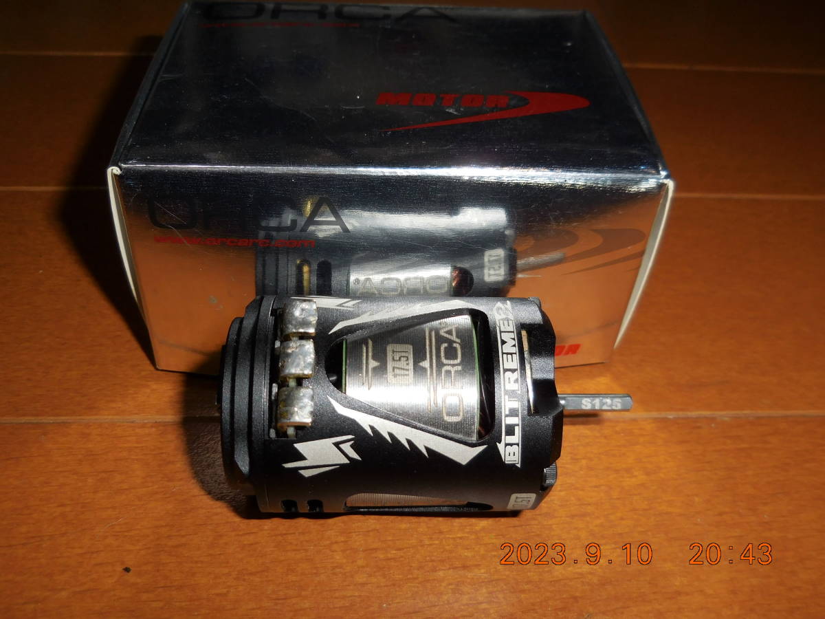 ORCA ブラシレスモーター BLITREME2 17.5T 中古品