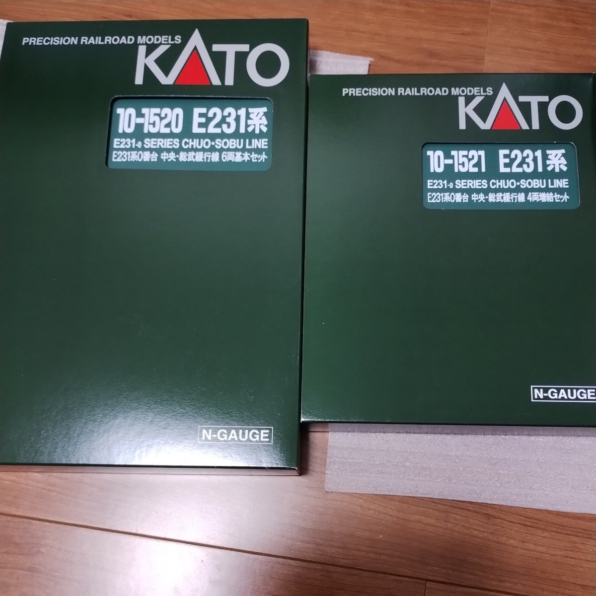新作入荷，正規品 10-1520 10-1521 KATO E231系0番台 中央・総武緩行
