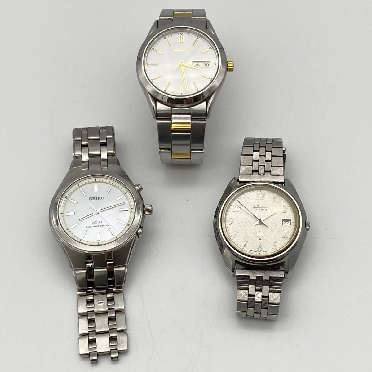 SEIKO・腕時計・3点・まとめて・3802-7030・7N43-9080・5B21-0AC0 