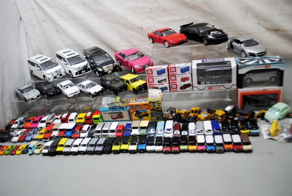 ★ね837●ミニカーまとめ売り●車種いろいろ/ガチャガチャ/非売品/アルファード/ダイハツ/工事車両/乗用車/パーツ取り/詳細写真複数あり