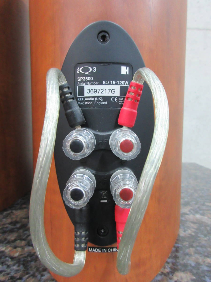 KEF iQ3 SP3500 ブラック スピーカー Yahoo!オークション - KEF iQ3 SP