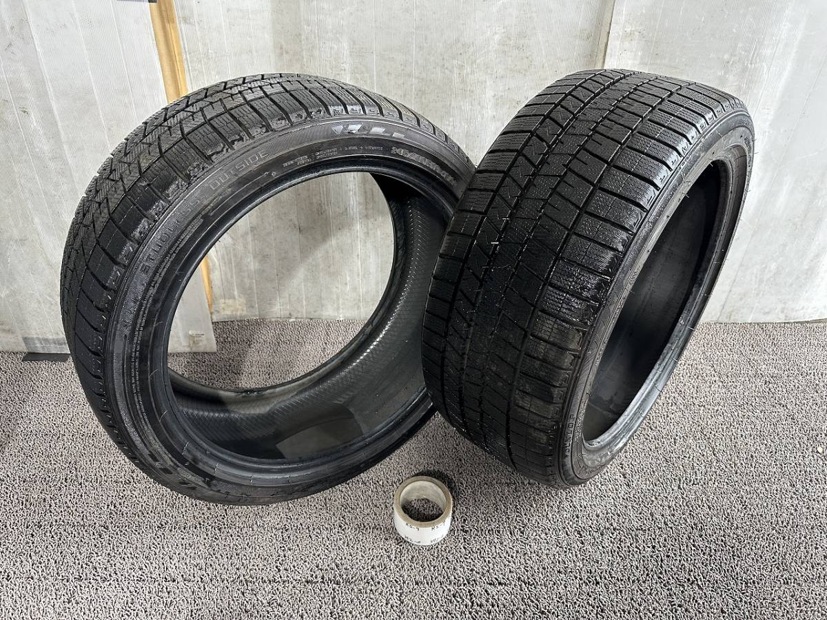 245/40R19 94Q 2本 ダンロップ DUNLOP WINTER MAXX03【中古 