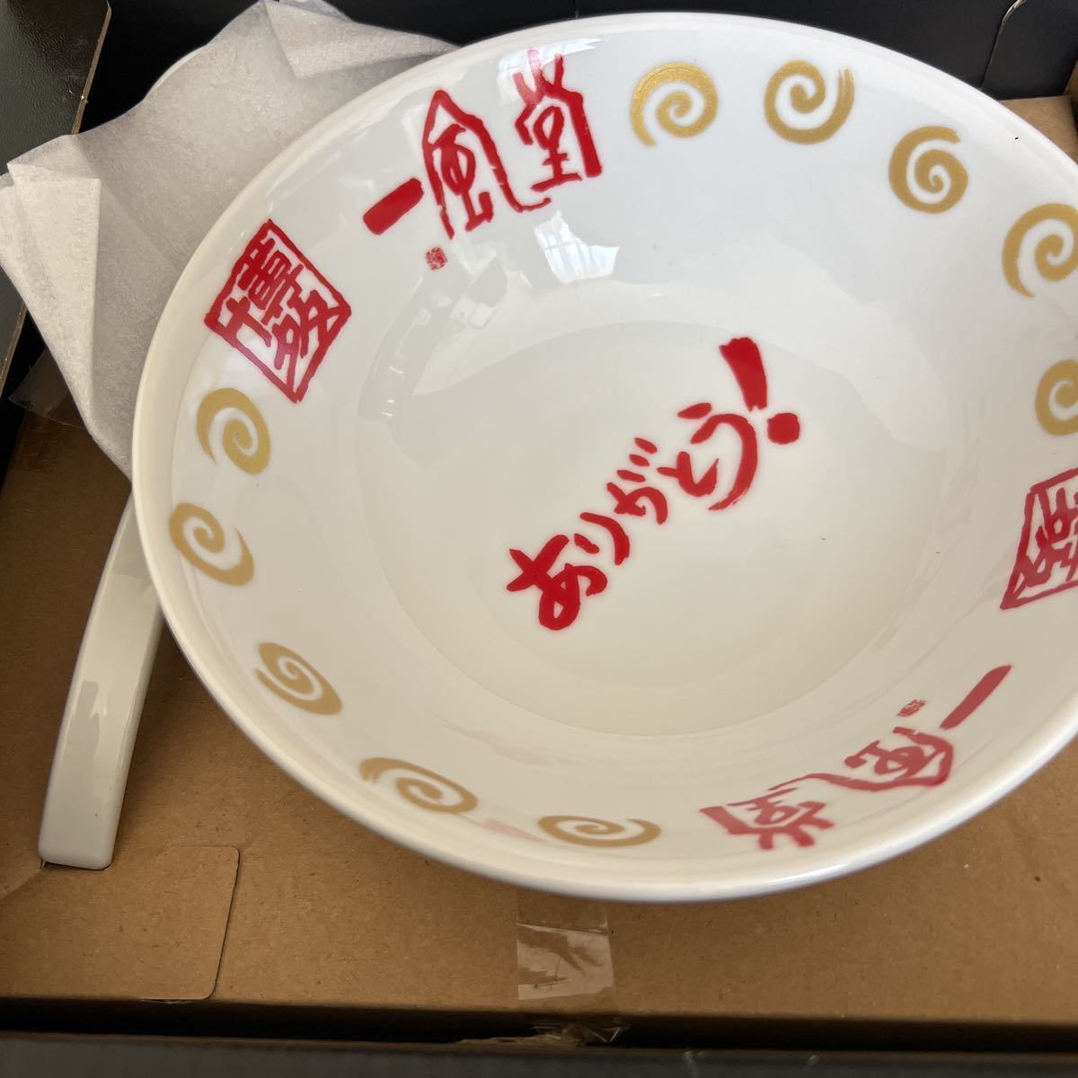 博多 一風堂 ラーメンどんぶり セット 未使用 れんげ 手ぬぐい 箸 丼