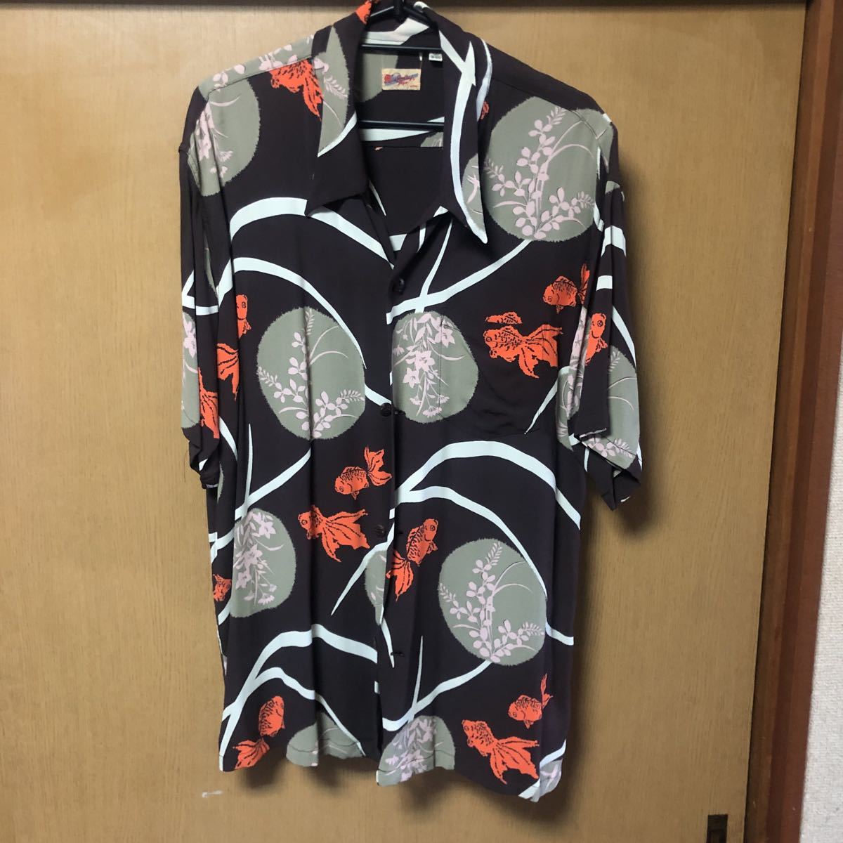 アロハシャツ 金魚 SUN 2枚 モデル Mサイズ sunsurf アロハシャツ 金魚