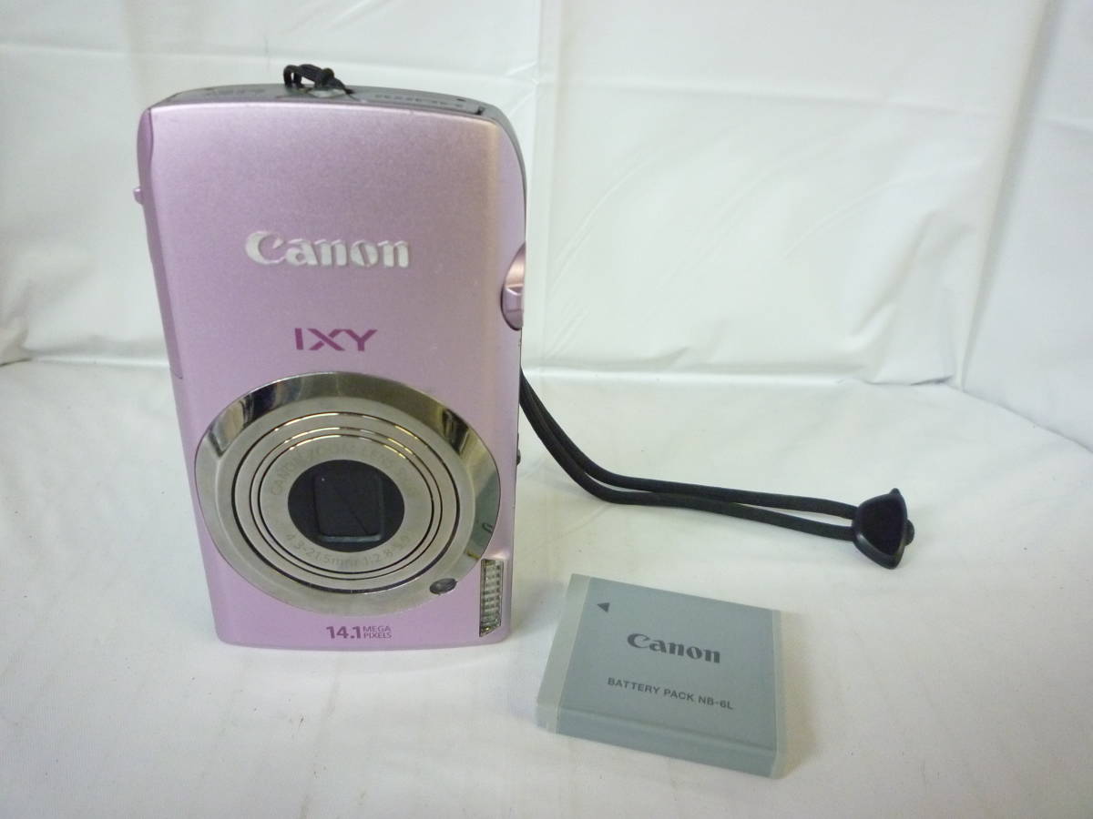 YN9-9　Canon (キャノン)　IXY 10S / イクシー　14.1 MEGA PIXELS　コンパクトデジタルカメラ　ピンク　※現状品※