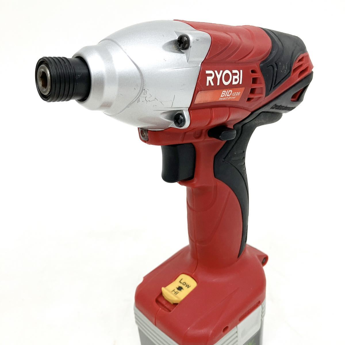 中古品 RYOBI インパクトドライバー BID-1418 リョービ RYOBI 充電式