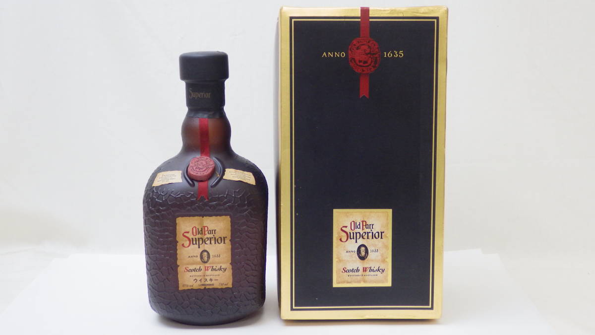 オールドパー スーペリア スコッチ ウイスキー 43％ 750ML オールド