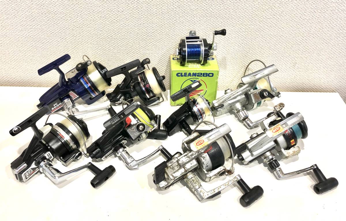 9-30【現状品】フィッシング 釣り スピニング リール まとめ売り シマノ ダイワ リョービ TAIYO など ジャンク