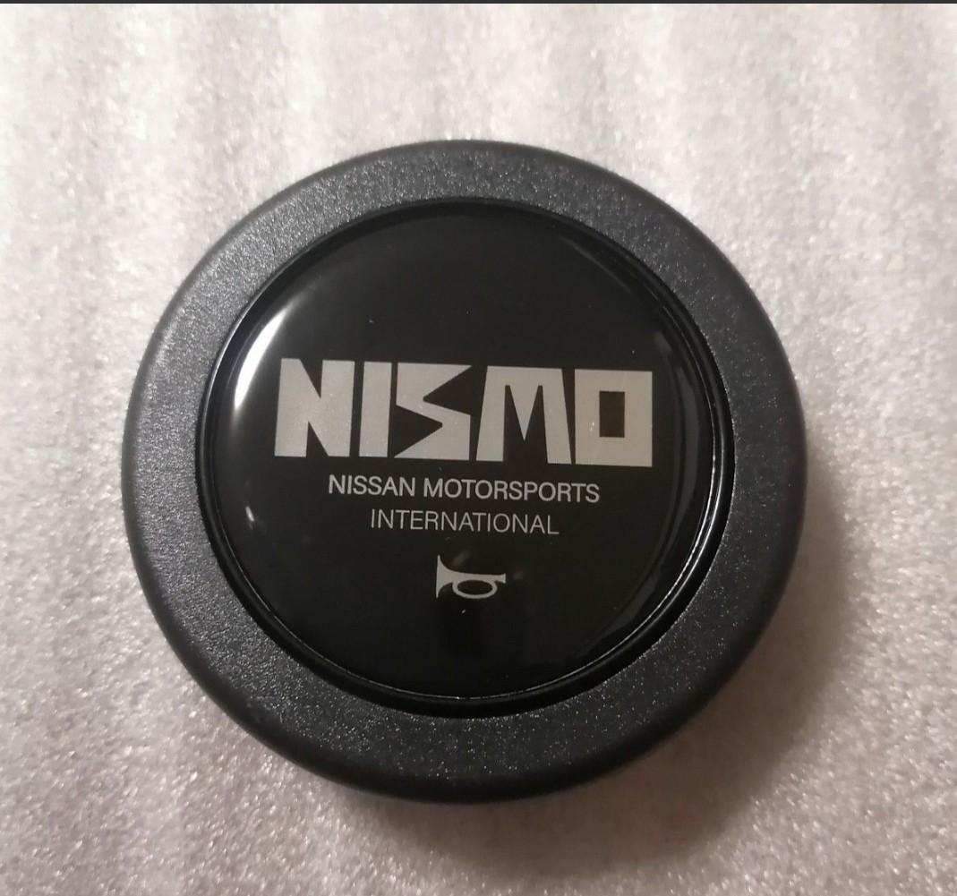 NISMO 旧ロゴ ホーンボタン 未使用品