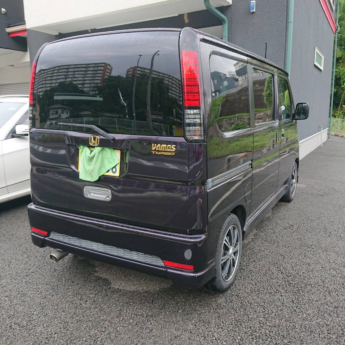 H20年 ホンダ バモス 後期 Lターボローダウン HM1 4AT 社外ナビTV 