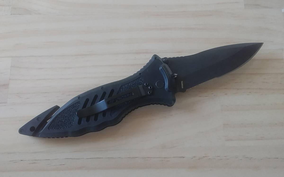 ブラックホーク BH15M311BK CQD マークI タイプ ブラック 半波刃 