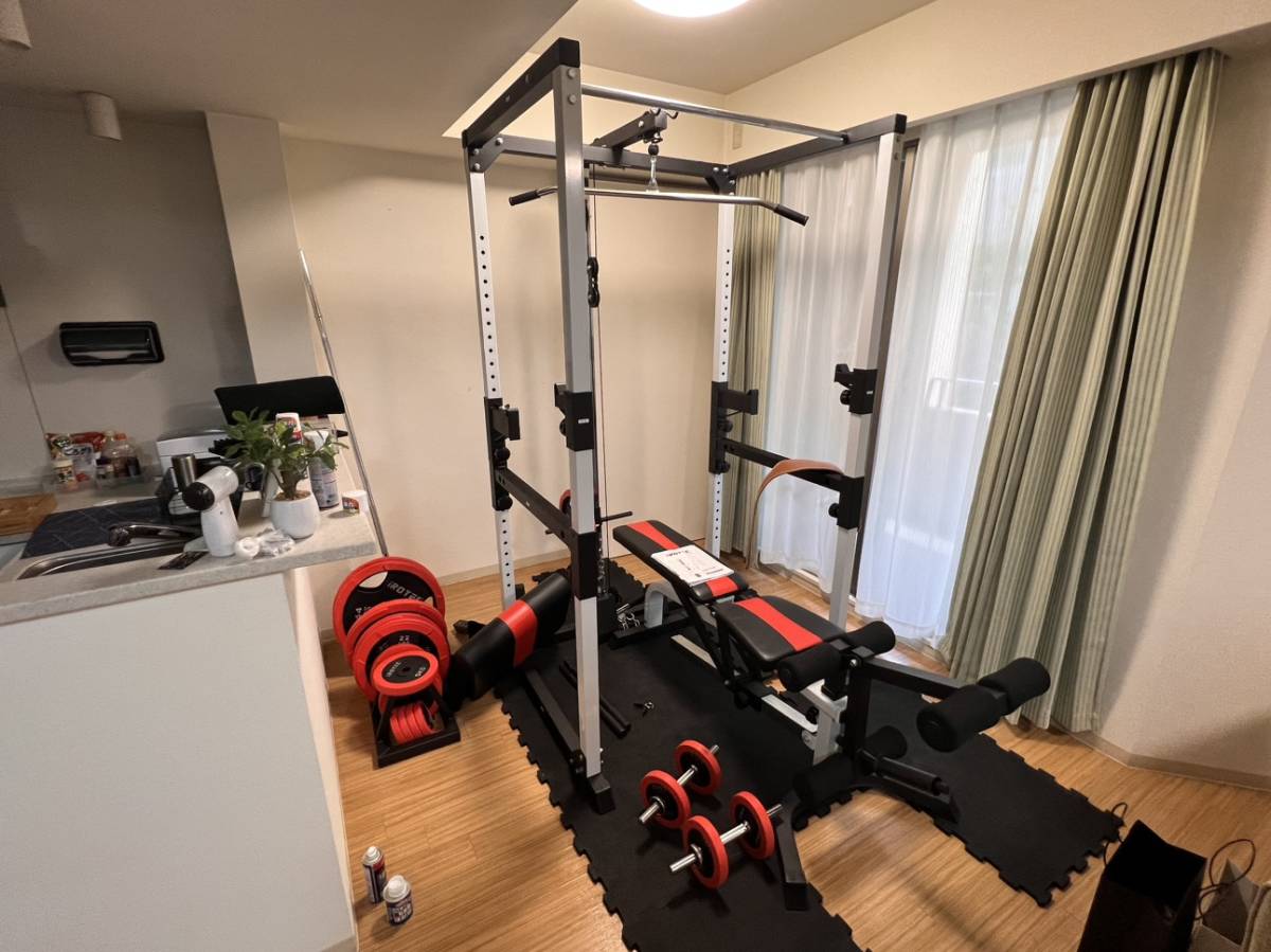 IROTEC アイロテック マスキュラーセット プレート 125kg付き トレーニング 解体済み エリア限定 大阪市平野区発