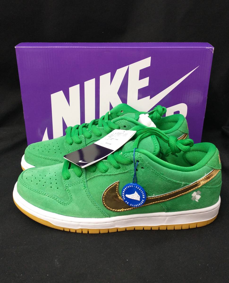 黒タグ付・未使用] NIKE SB DUNK LOW PRO ST. PATRICKS DAY ダンク 