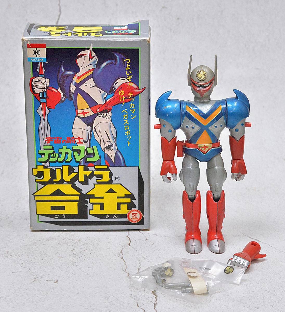[難有] 当時物 中嶋製作所 ウルトラ合金 宇宙の騎士 テッカマン / 日本製 タツノコプロ | 超合金 K