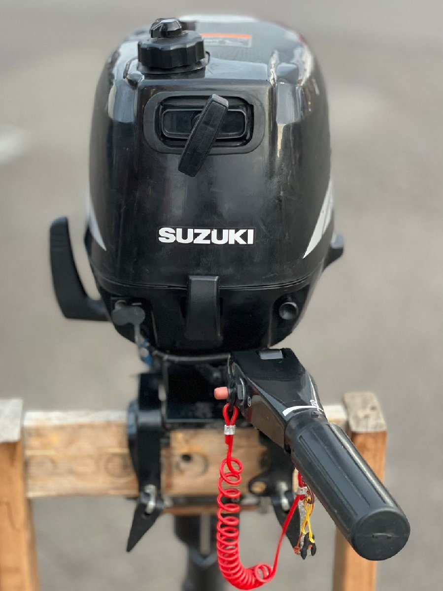 ☆エンジン始動OK! SUZUKI スズキ DF5 型式00501F 4スト 5馬力 小型 