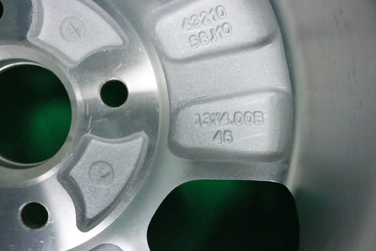 【新品，新作登場】 0912　スズキ純正 ワゴンＲ 13Ｘ４J アルミホイール １本　