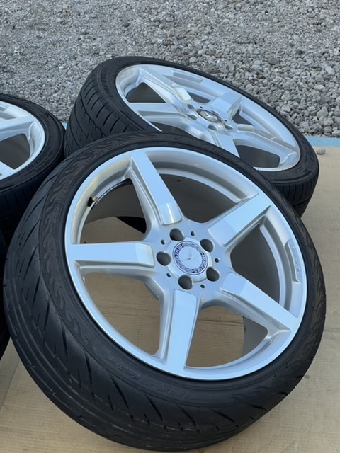 ホイール付タイヤ4本セット メルセデスベンツ W218 AMG 純正 ホイール 