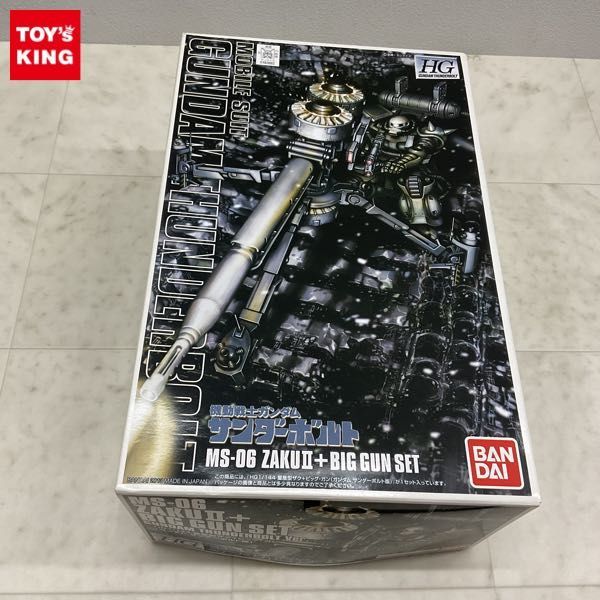 【SALE，限定セール】 1円〜 HG 1/144 機動戦士ガンダム サンダーボルト 量産型ザク＋ビッグ ガン ガンダム サンダーボルト版(ガンダム)｜売買されたオークション情報、yahooの商品情報をアーカイブ公開 - オークフ その他