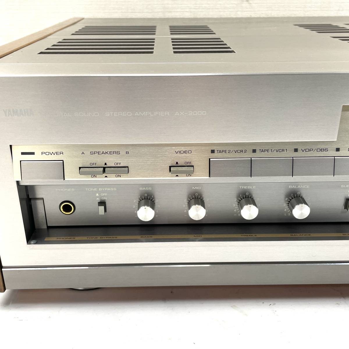 J】YAMAHA AX-2000A プリメインアンプ ヤマハ 031286 【公式通販】