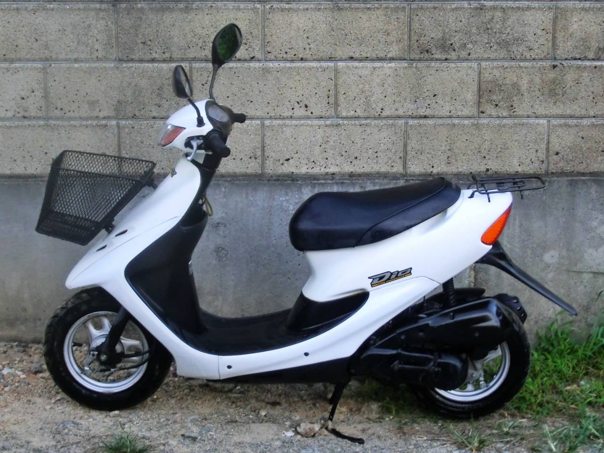 ZX スクーター ホワイト/ブラック ホンダ スーパーディオ AF-27 zx仕様