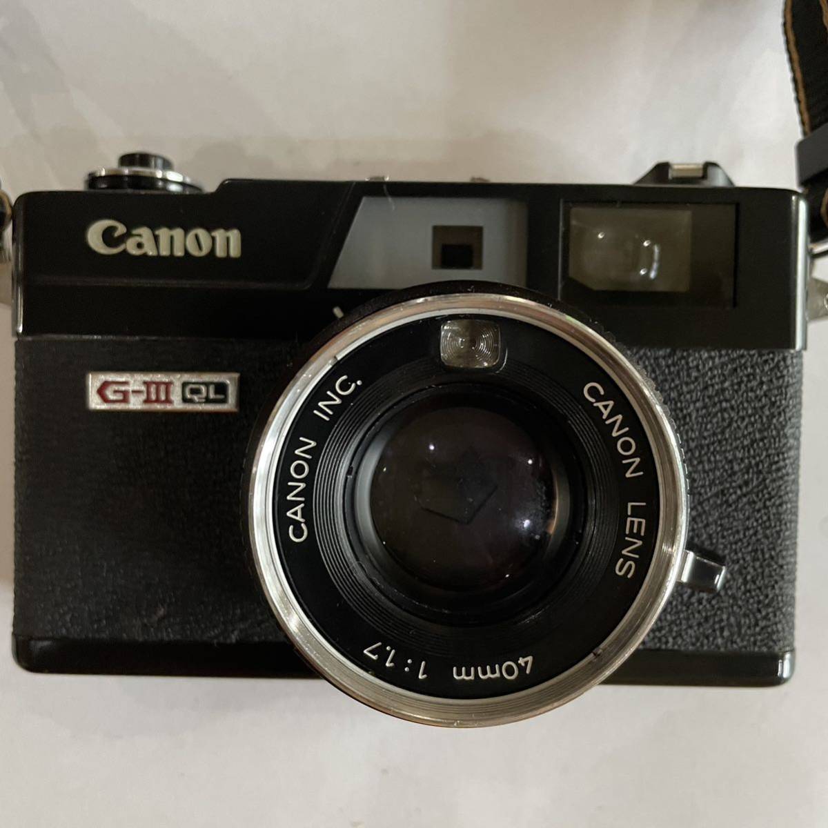 フィルムカメラ [Canon Canonet QL17] メンテナンス済み完動品 フィルムカメラ [Canon Canonet QL17] メンテナンス済み完動品 名機
