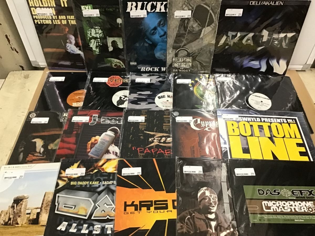 12inch テクノ ハウス HIPHOP R&amp;B ダンスミュージック レコード まとめ