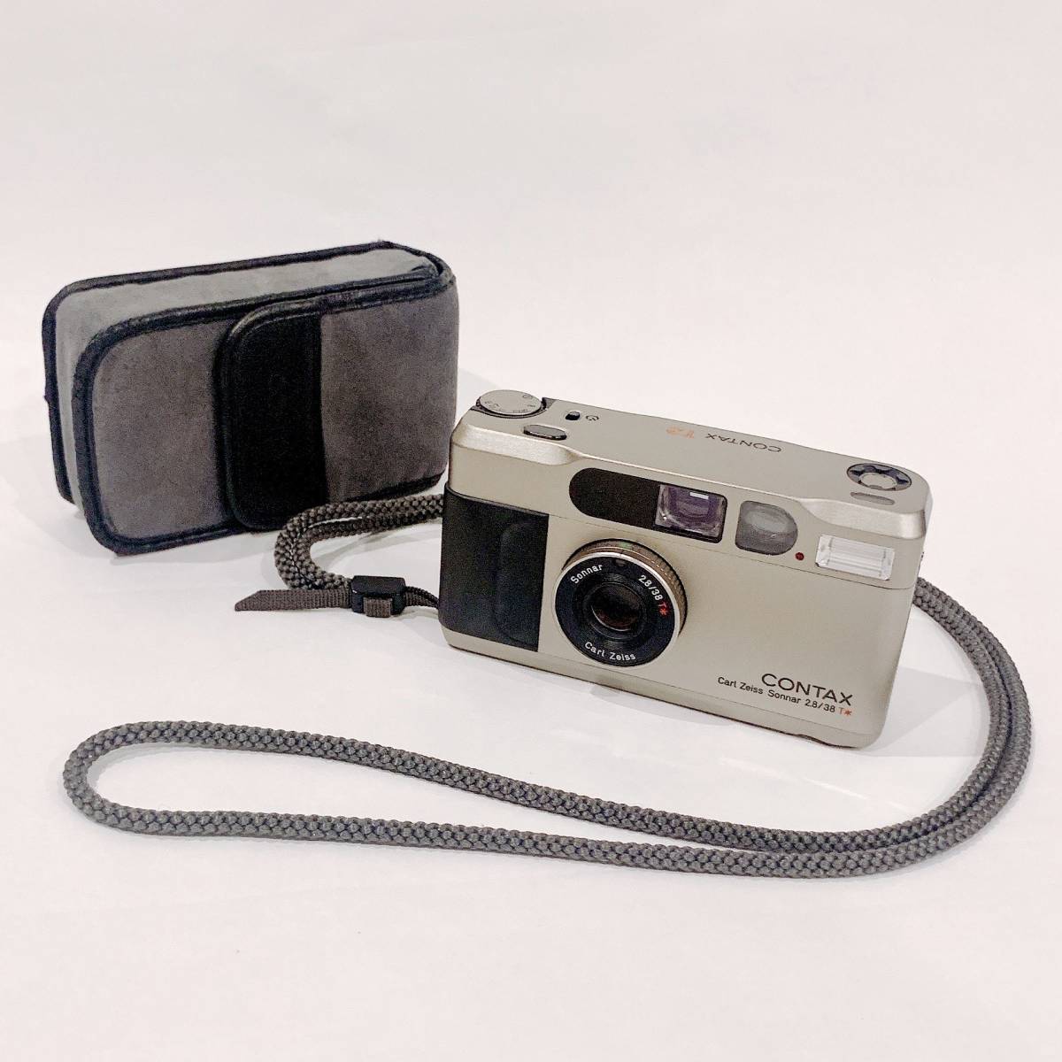 CONTAX T2 コンタックス コンパクトフィルムカメラ ソフトケース付き