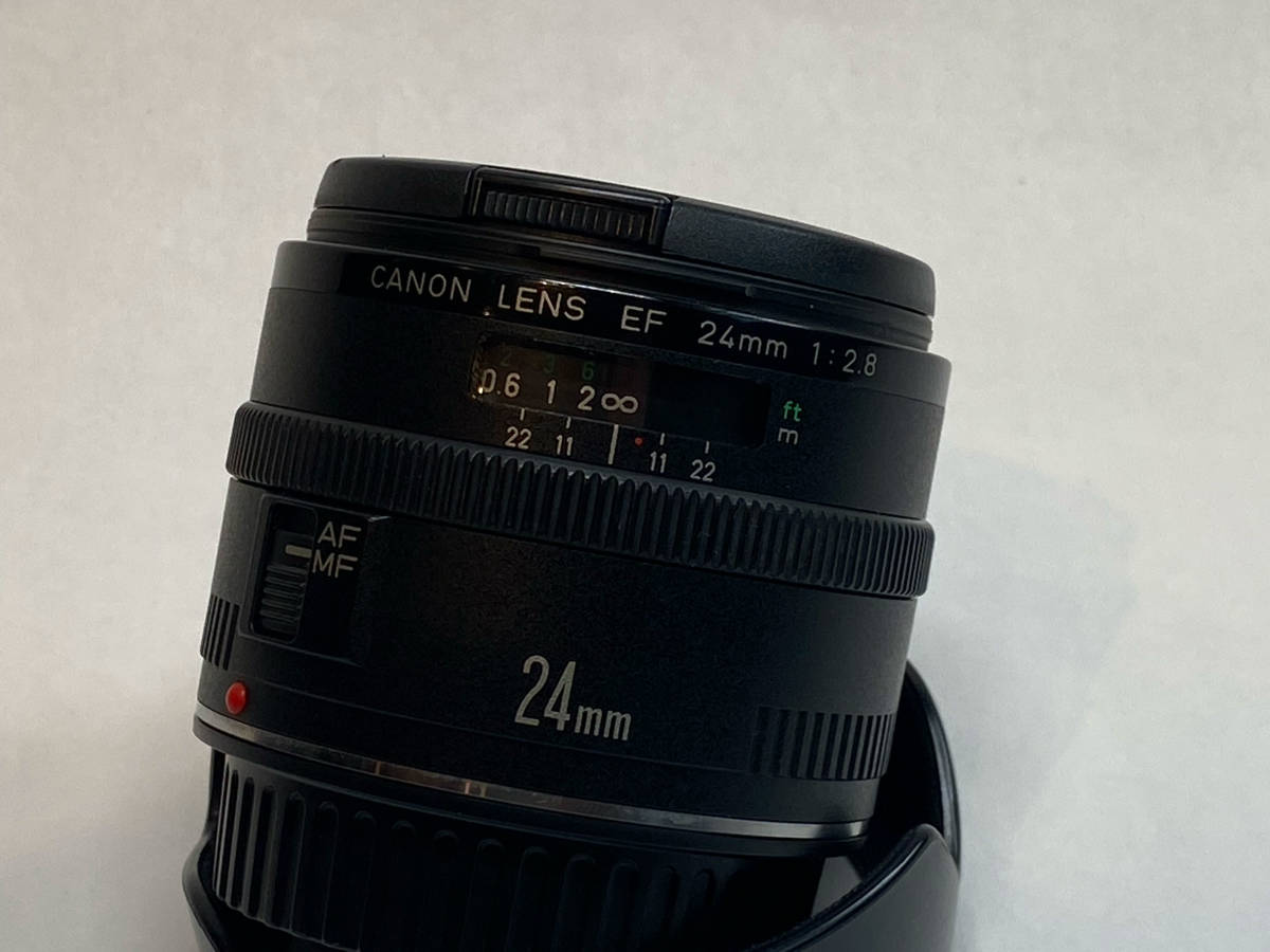 CANON キャノン LENS EF 24mm F2.8 カメラレンズ 一眼レフ AF