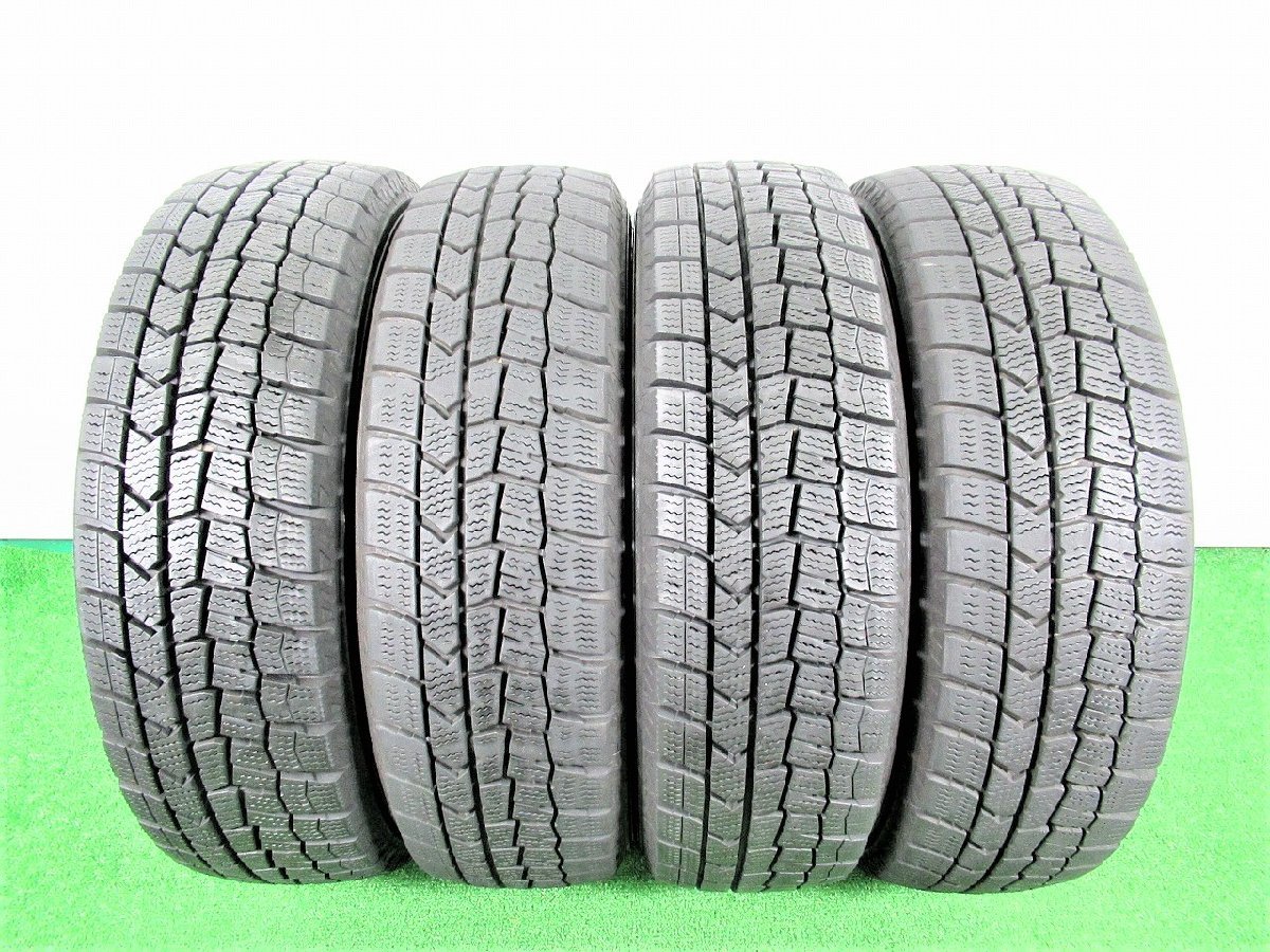 ダンロップ WINTER MAXX WM02 155/65R13 73Q☆8.5分山 2022年製 4本 