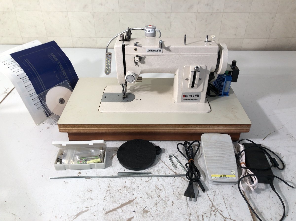 BIRDLAND バードランド 工業用革ミシン LEATHER CRAFTER○E075M209 