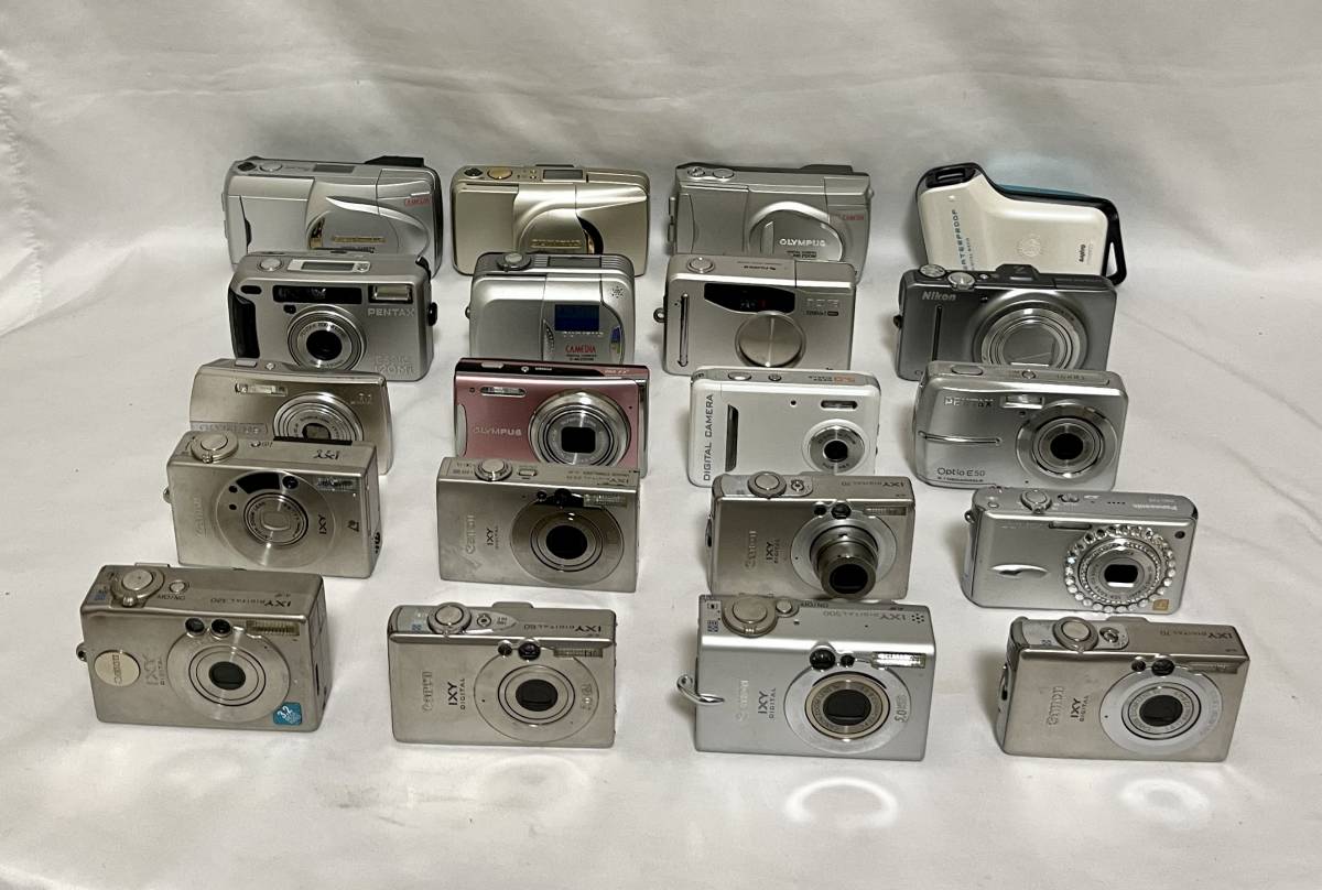 フィルムカメラ Canon コンパクトカメラ 20台まとめ売り | コンパクト