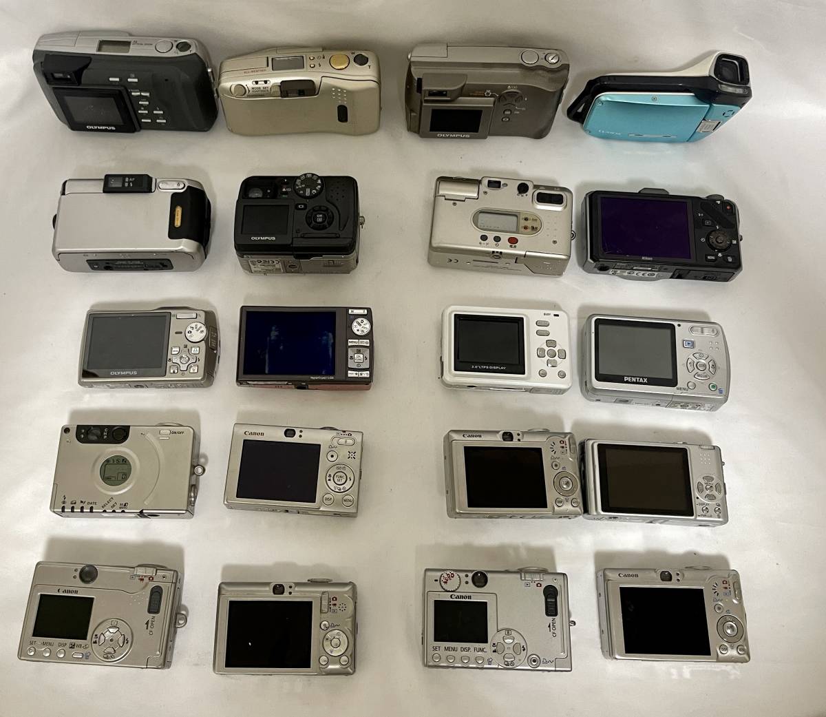 フィルムカメラ Canon コンパクトカメラ 20台まとめ売り | コンパクト