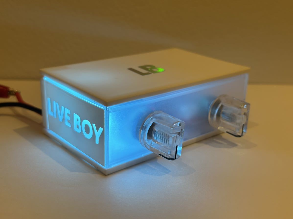 LIVE BOY】[ICE BLUE]リバーブユニット バイブラソニック ローライダー