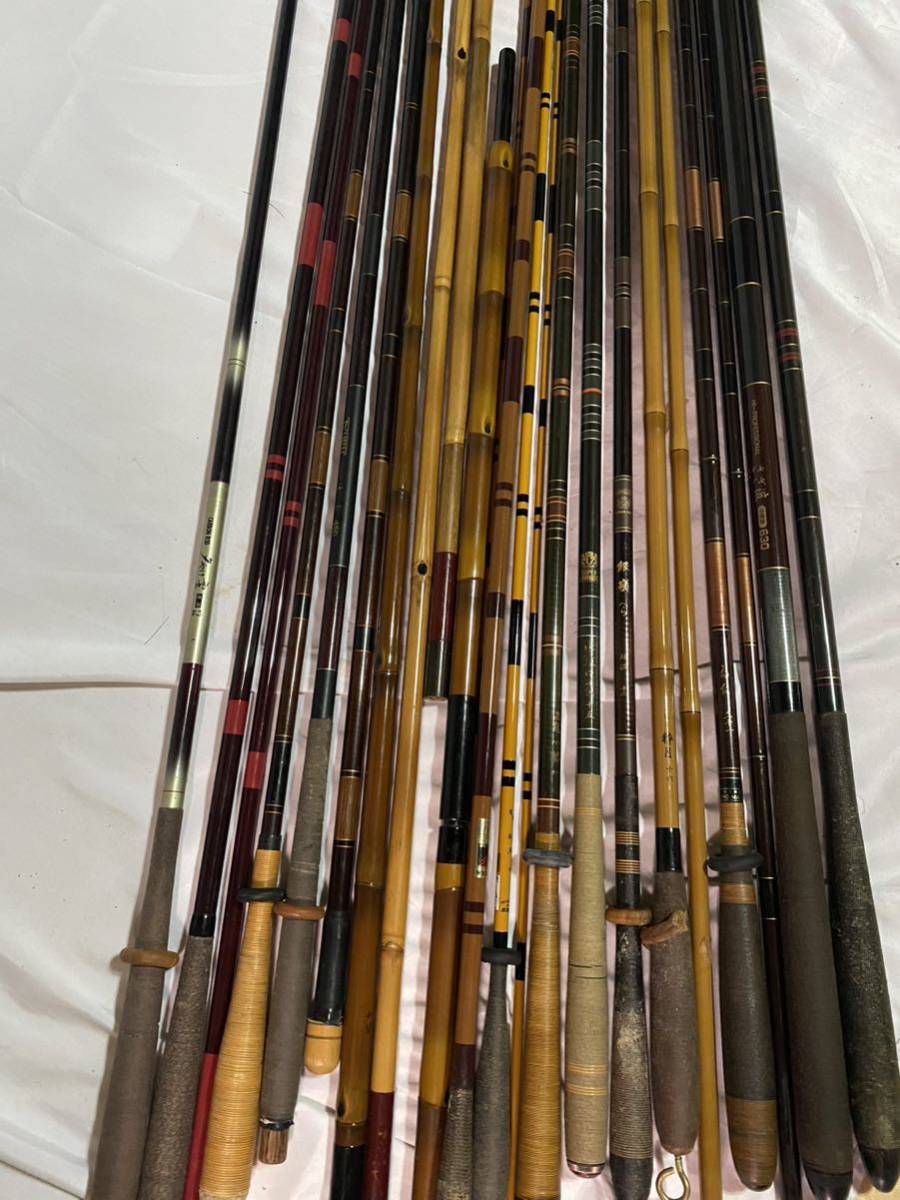 ヘラ竿まとめて 粋月9.16 天峰15 他まとめて 釣竿 ヘラブナ
