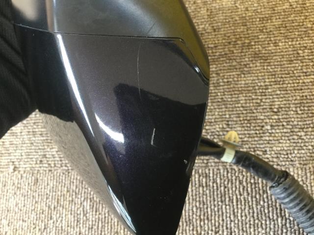 ステップワゴン DBA-RK6 右ドアミラー　PB81P 黒パール　電格ヒーター　ウインカー付 76200-SZW-J51ZG ステップワゴン DBA-RK6 RK5 ホンダ 右ドアミラー（ウィンカー付き）、7ピン、ブラック イルミネーション付き