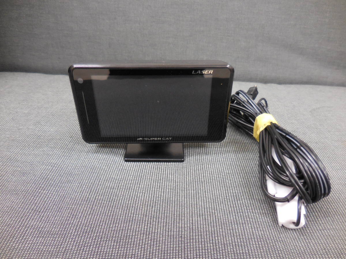 ♪♪ユピテル A360α GPS内蔵レーザー&レーダー探知機 中古品 3.6インチ