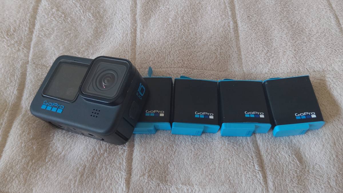 GoPro | HERO10 gopro HERO - 超豪華セットGoPro Black｜バッテリー4個 